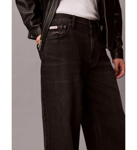 Calvin Klein - Quần Jean Dài Nam Baggy Avery Black Stone Jean