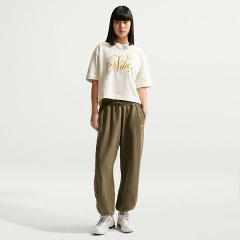 Nike - Áo Tay Ngắn Thể Thao Nữ Nike Sportswear Women's Oversized Short-Sleeve T-Shirt