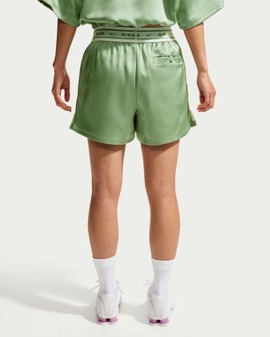 Nike - Quần Ngắn Thể Thao Nữ Women's Loose Mid-Rise Satin Shorts