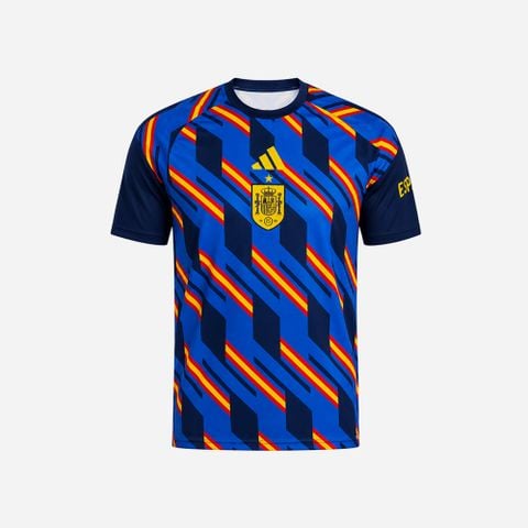 Adidas - Áo Tay Ngắn Đá Bóng Nam Jersey Football Top Spain Pre Match