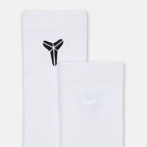Nike - Vớ Cổ Cao Thể Thao Unisex Everyday Elevated 'Kobe' Crew Socks (3 Pairs) - 2