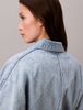Calvin Klein - Áo Khoác Jean Nữ Needle punch Denim Trucker Jacket