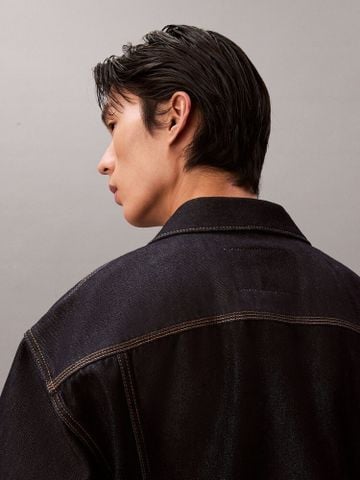 Calvin Klein - Áo Khoác Jean Nam Lunar New Year Denim Trucker Jacket