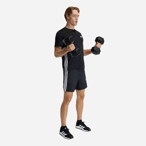 Adidas - Quần Ngắn Tập Luyện Nam Thể Thao Nam Workout Essentials Base 3 Stripes Woven Shorts - 4