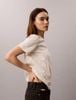 Calvin Klein - Áo Thun Tay Ngắn Nữ Classic Seasonal All Over Print Tee