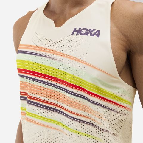 Hoka - Áo Thun Ba Lỗ Nam Race Day Singlet