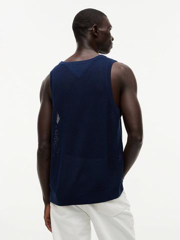 Tommy Hilfiger - Áo Sweater Nam Relaxed Knitted Structured Tank Top