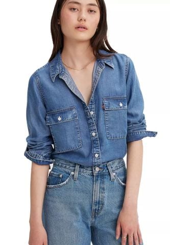 Levi's - Áo sơ mi tay dài nữ Levi's® Women's Doreen Utility Shirt - 4
