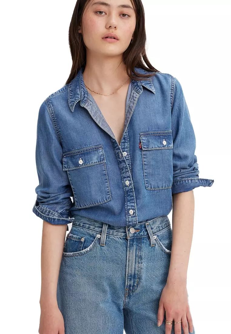 Levi's - Áo sơ mi tay dài nữ Levi's® Women's Doreen Utility Shirt