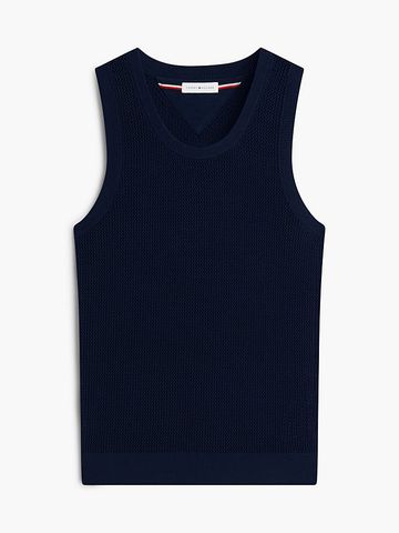 Tommy Hilfiger - Áo Sweater Nam Relaxed Knitted Structured Tank Top