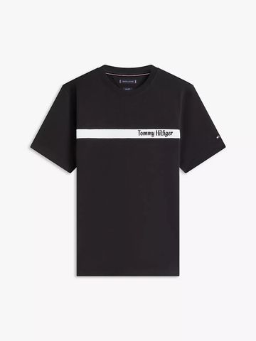 Tommy Hilfiger - Áo Thun Tay Ngắn Nam Loopback Stripe Graphic Tee