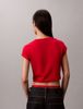 Calvin Klein - Áo Thun Tay Ngắn Nữ Lunar New Year Mercerized Cotton Calvin Klein Emblem Baby Tee