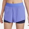 Nike - Quần Ngắn Chạy Bộ Nữ Swift Dri-Fit Mid-Rise 2-In-1 Running Shorts