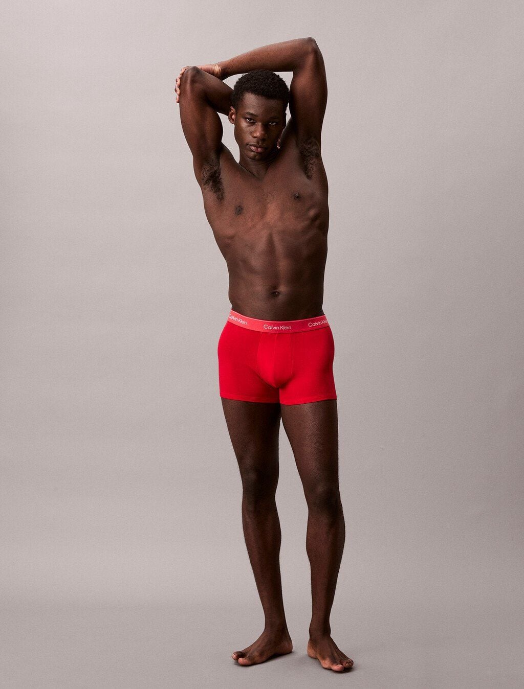 Calvin Klein - Bộ hai quần lót nam Icon Cotton Stretch Trunks 2 Pack