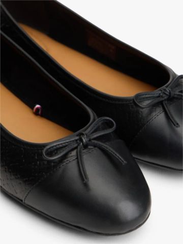 Tommy Hilfiger - Giày Búp Bê Nữ TH Monogram Embossed Ballerinas - 4