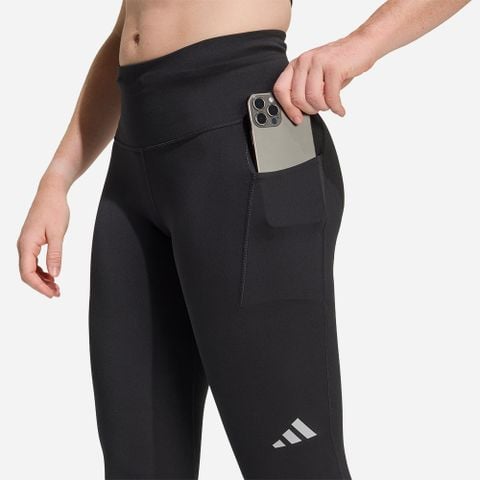 Adidas - Quần Dài Ống Bó Nữ Adi365 3-Stripes Running Full Tights