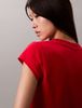 Calvin Klein - Áo Thun Tay Ngắn Nữ Lunar New Year Mercerized Cotton Calvin Klein Emblem Baby Tee