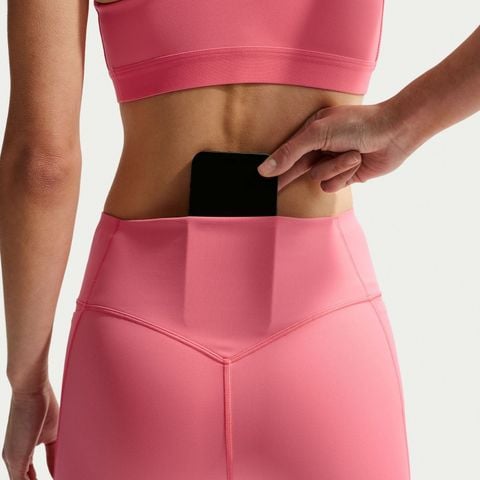 Nike - Quần Dài Ống Bó Thể Thao Nữ Universa Women's High-Waisted 7/8 Leggings With No Front Seam