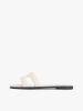 Tommy Hilfiger - Dép Quai Ngang Nữ Leather TH Monogram Strap Mules