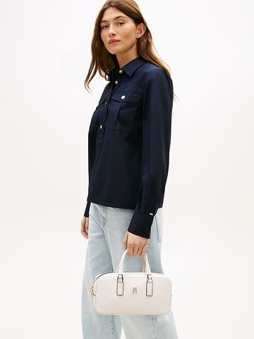 Tommy Hilfiger - Túi Đeo Chéo Nữ TH Monogram Crossbody Bag