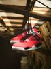 Nike - Giày Thời Trang Nam Air Jordan 4 Toro Bravo Fire Red And Black