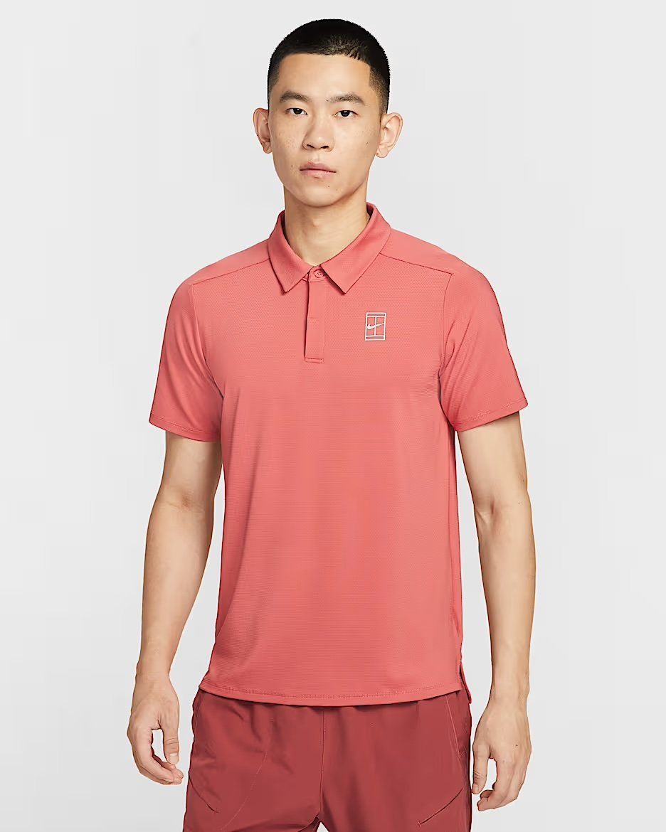 Nike - Áo polo tay ngắn có cổ Nam NikeCourt Advantage Men's NikeCourt Polo