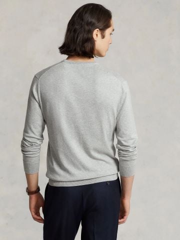 Ralph Lauren - Áo Sweater Nam Slim Fit Cotton Sweater