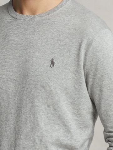 Ralph Lauren - Áo Sweater Nam Slim Fit Cotton Sweater