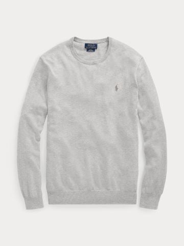 Ralph Lauren - Áo Sweater Nam Slim Fit Cotton Sweater
