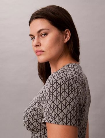 Calvin Klein - Áo định hình nữ Icon Shapewear Short Sleeve Top - 2