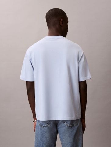 Calvin Klein - Áo Thun Tay Ngắn Nam Short Sleeve Relaxed Standard Logo Crewneck