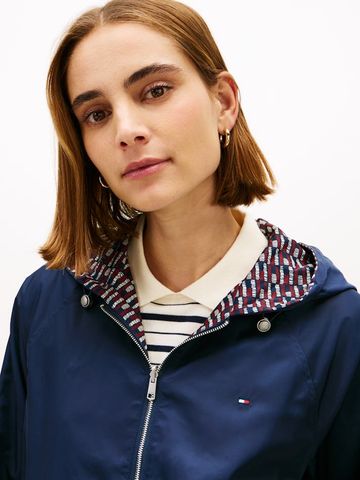 Tommy Hilfiger - Áo Khoác Nữ Im Rev Check Windbreaker