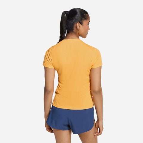 Adidas - Áo Thun Tay Ngắn Chạy Bộ Nữ Adizero E Tee