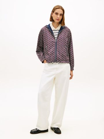 Tommy Hilfiger - Áo Khoác Nữ Im Rev Check Windbreaker