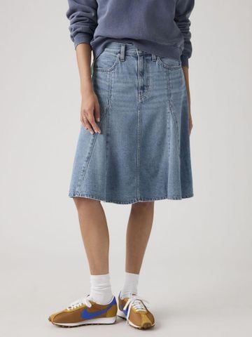 Levi's - Váy Jean Nữ Godet Knee Length Skirt