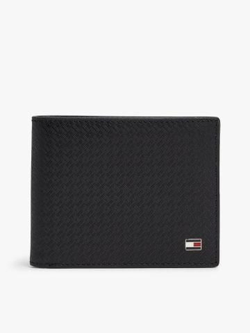Tommy Hilfiger - Ví Nam Embossed Flag Leather Bifold Wallet