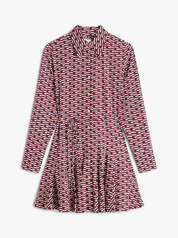 Tommy Hilfiger - Đầm Mini Nữ Vis Twill Long Sleeve Mini Dress