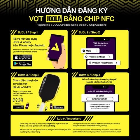 Joola - Vợt Pickleball Nam Nữ Perseus Pro IV 14mm Pickleball Paddle - Asia Colorway