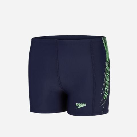 SPEEDO - AQUASHORT SWIMMING BOTTOM AQUASHORT MEN SPORTS LOGO PANEL AQUASHORT / SPORTS LOGO PANEL AQUASHORT
