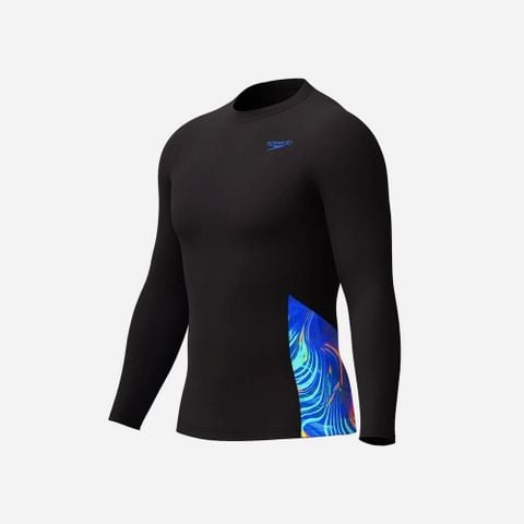 Speedo - Áo Rashguard Nam Dài Tay UV End+ Splice Rash Top - 4
