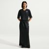 Nike - Áo Tay Ngắn Thể Thao Nữ Sportswear Women's Oversized Heritage Cropped Mesh Jersey