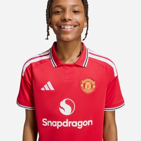 Adidas - Áo Tay Ngắn Thể Thao Trẻ Em Manchester United FC 26/27 Replica - 3