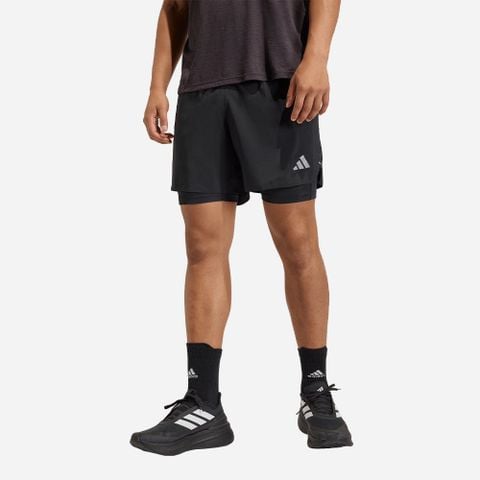 Adidas - Quần Ngắn Chạy Bộ Nam Adi365 Running Essentials 2-In-1 Shorts