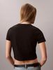 Calvin Klein - Áo Thun Tay Ngắn Nữ Short Sleeve Logo Cropped Tee