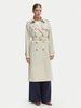Tommy Hilfiger - Áo Trench Coat Nữ Slim Cotton Midi Trench