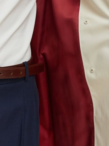 Tommy Hilfiger - Áo Trench Coat Nữ Slim Cotton Midi Trench
