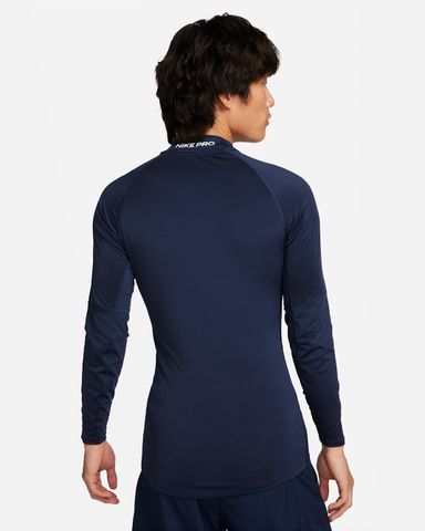 Nike - Áo ôm tay dài thể thao Nam Nike Pro Men's Dri-FIT Fitness Mock-Neck Long-Sleeve Top