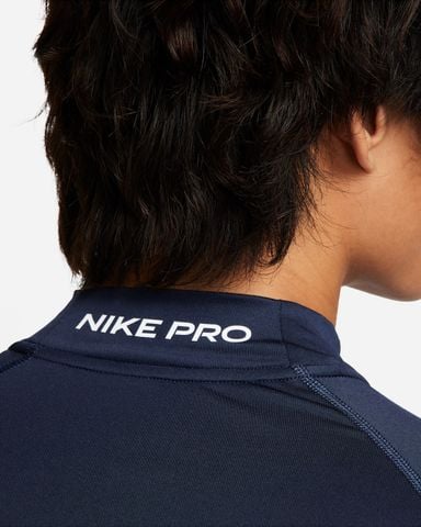 Nike - Áo ôm tay dài thể thao Nam Nike Pro Men's Dri-FIT Fitness Mock-Neck Long-Sleeve Top