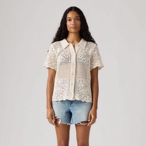 Levi's - Áo Sơ Mi Nữ Susanna Floral Crochet Shirt