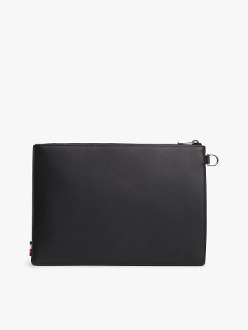 Tommy Hilfiger - Túi Xách Cầm Tay Nam Metal Logo Woven Pouch - 2